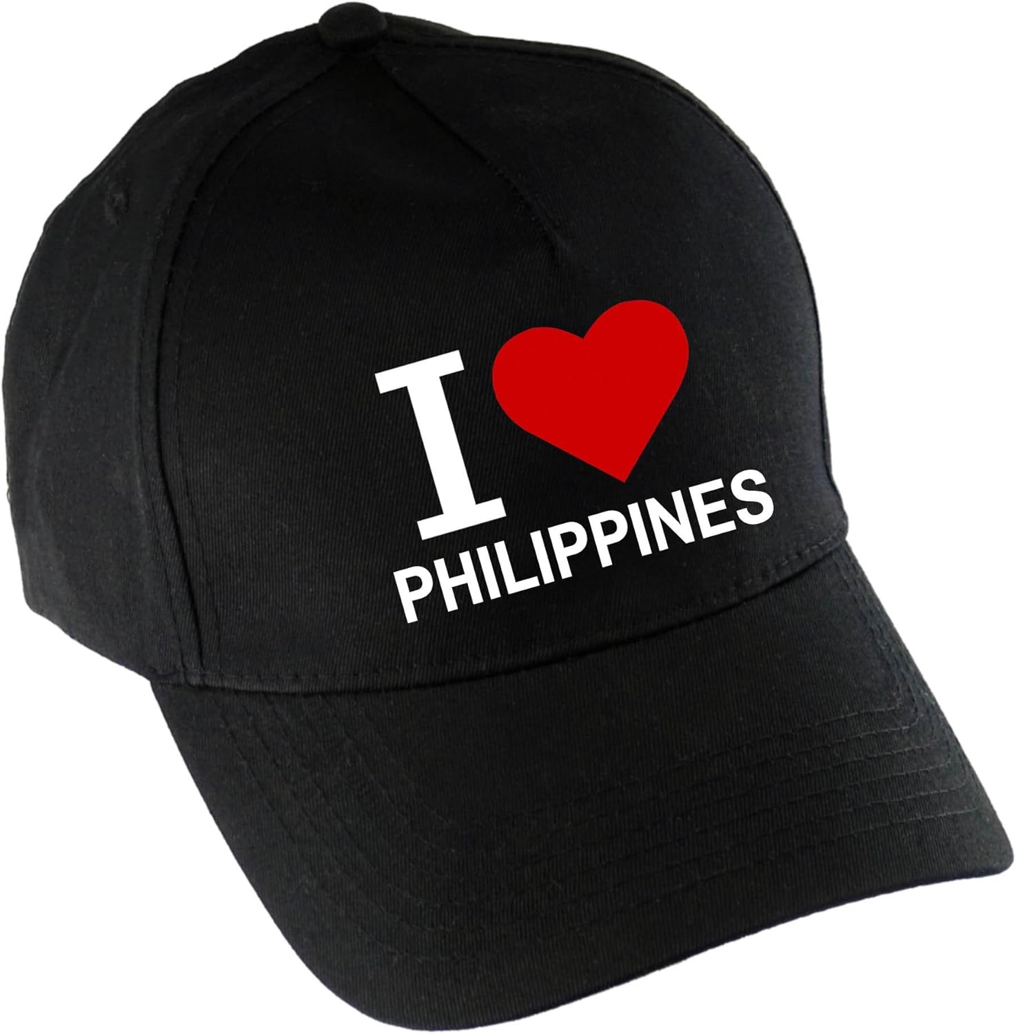 I Love Philippines Baseball Cap Classic Black Amazon.co.uk Sports