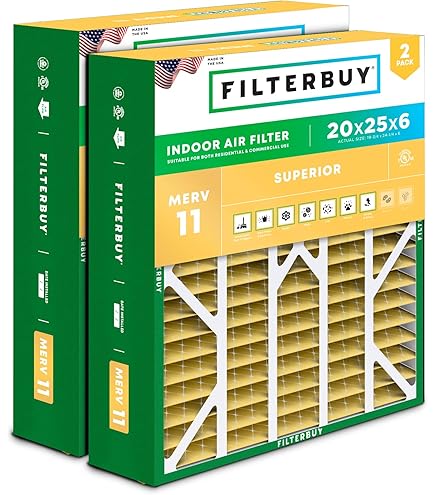 Lennox X0445 MERV 10 Filter for PMAC-20C - 25