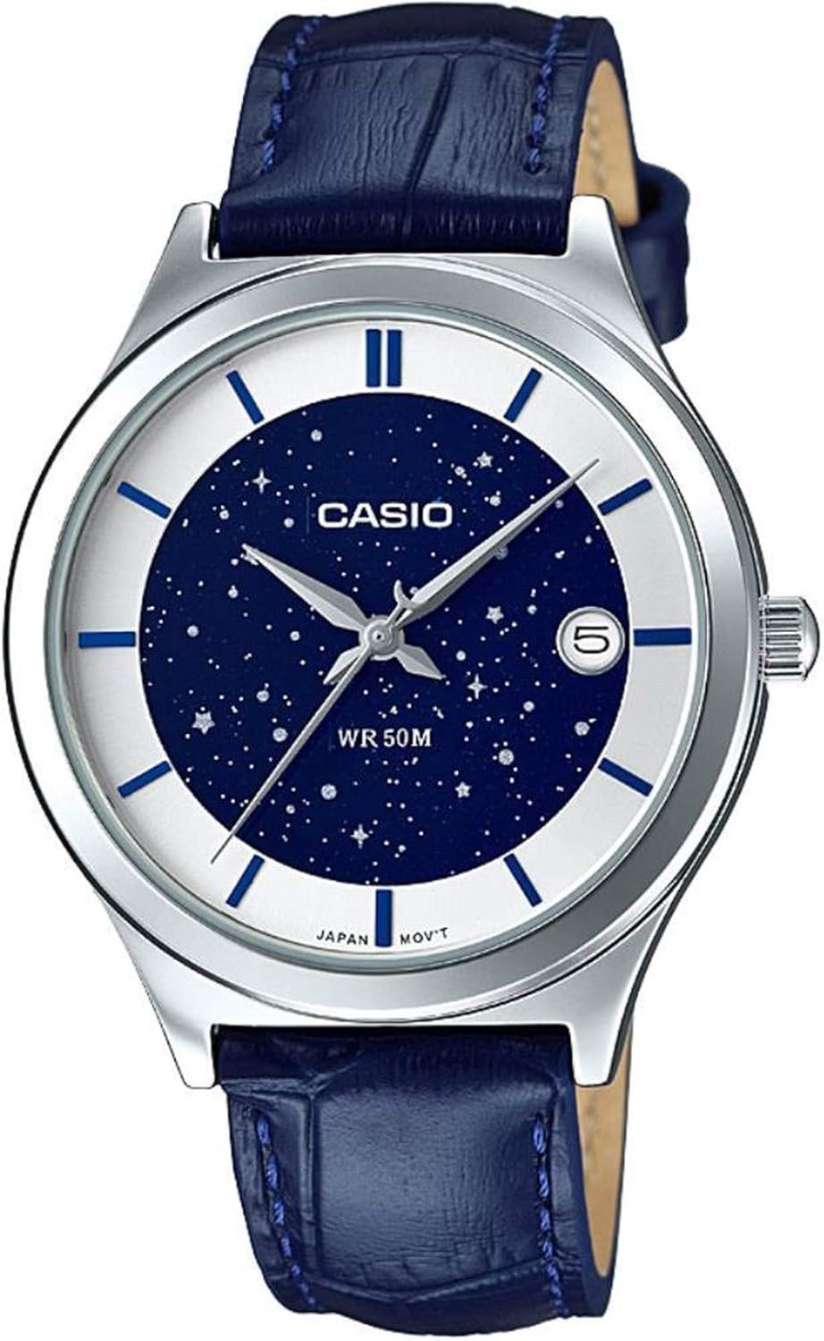 casio enticer blue dial