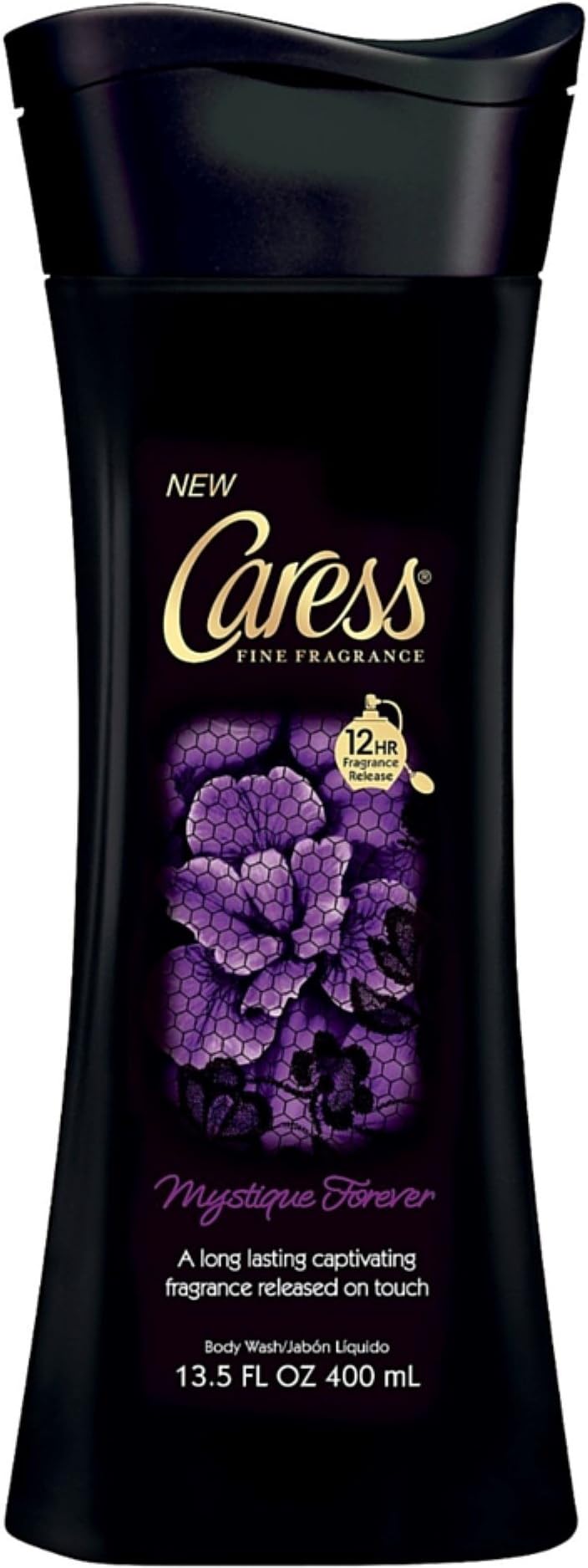 Caress Mystique Forever Fragrance Release Body Wash 13.5 .oz (9 Pack)