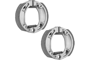 MAGORFAS Front & Rear Brake Shoes for Honda CRF 70F 80F 100F 2004-14, CR 60R 83-84, XR 80R 100R 85-04, Ruckus NPS 50 50S 03-21, CHF 50/50 P/S Metropolitan 02-11 06430-GN1-731 333-2 Set