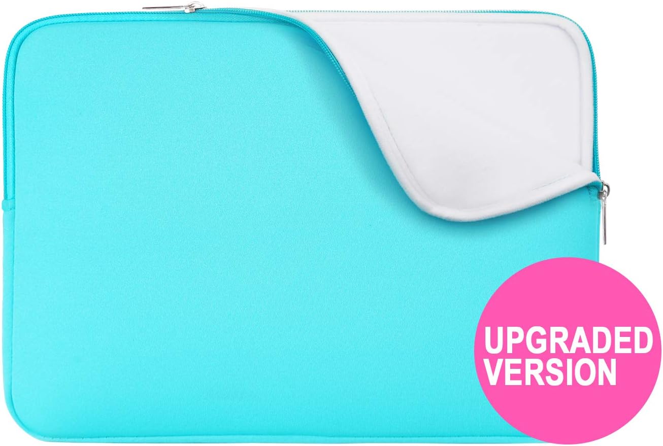 RAINYEAR 11-11.6 Inch Laptop Sleeve Case Soft Lining Carrying Bag Padded Zipper Cover Compatible with 11.6" MacBook Air 13" Macbook Neo for 11" Notebook Computer Ultrabook Tablet Chromebook(Blue) - Image 3