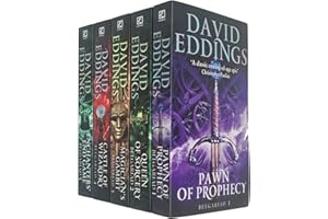 The Belgariad Series 5 Books Collection Set By David Eddings (Pawn Of Prophecy, Queen Of Sorcery, Magician's Gambit, Castle O