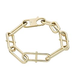 Fossil Women's Heritage D Link Stainless Steel