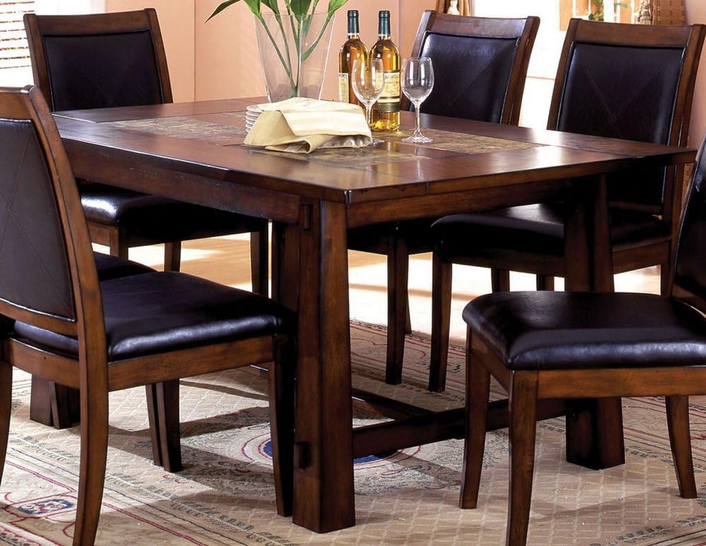Amazon Com Cm3590t Living Stone Stonetop Dining Kitchen Table