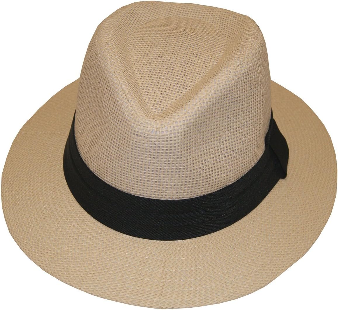 Fashion Man Summer Golf Sun Hat Panama Cap - Brand New