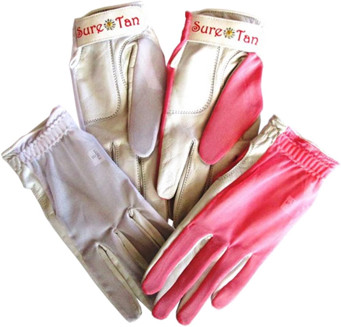 Sure Tan 4 Ladies Cabretta Leather Palm Golf Gloves Only £15