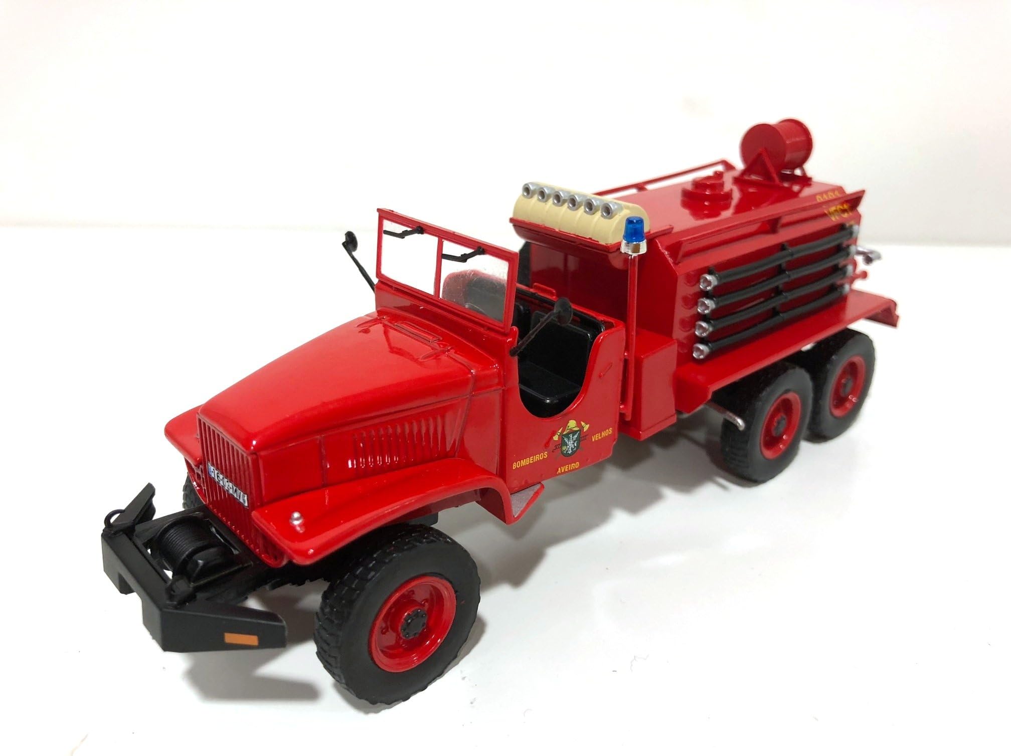 SALVAT FIRE TRUCK 1/43 GMC CCKW 353 Portugal -Réf: 15