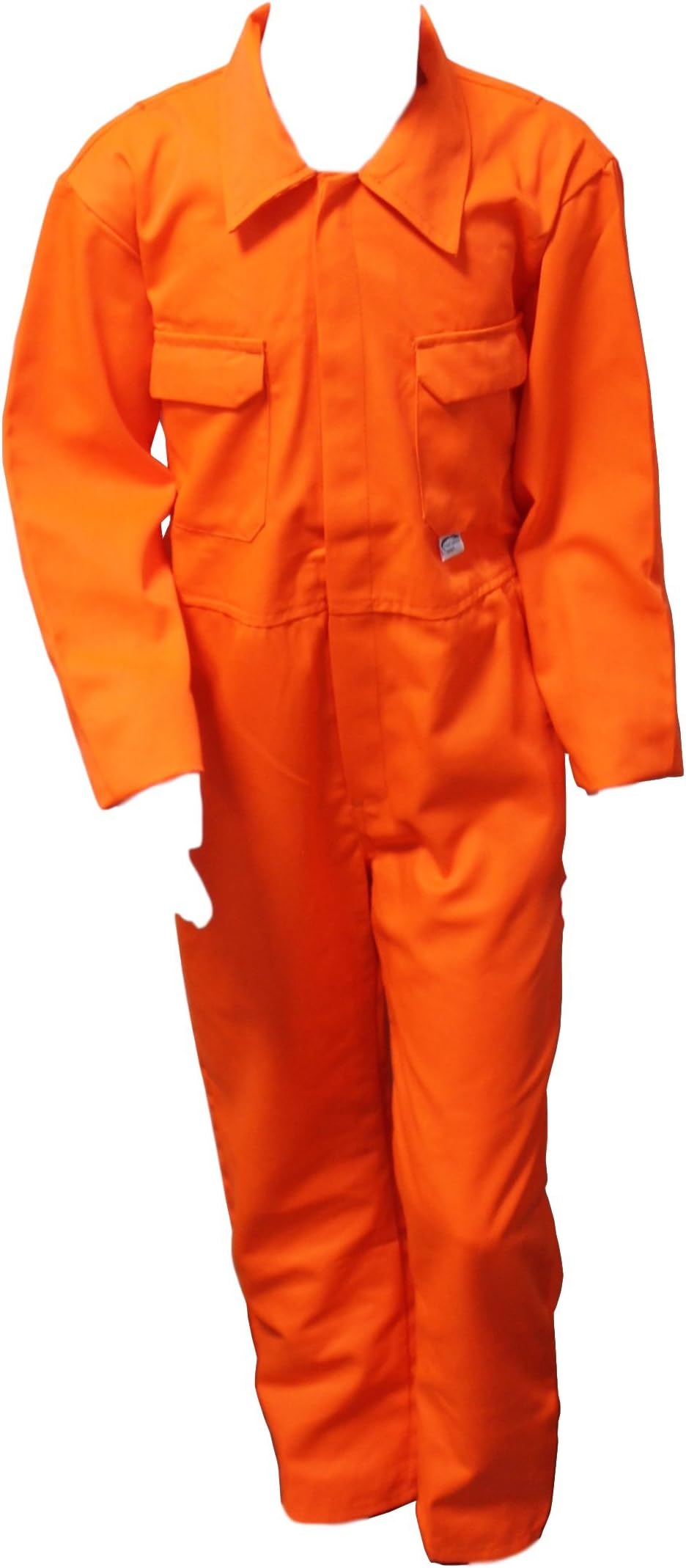 Food Safety Direct Children's Orange Coveralls/Boilersuit (Range of Sizes)