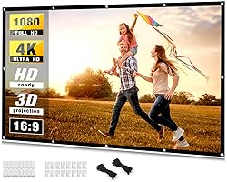 Projector Screen 100 inch, Taotique 4K Movie