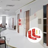 KALIONE Fire Extinguisher Holder 4 Pack Wall Hook up to 9 kg Red view 4