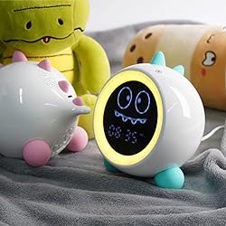 Kids Alarm Clock, Toddler Sleep Training Clock with