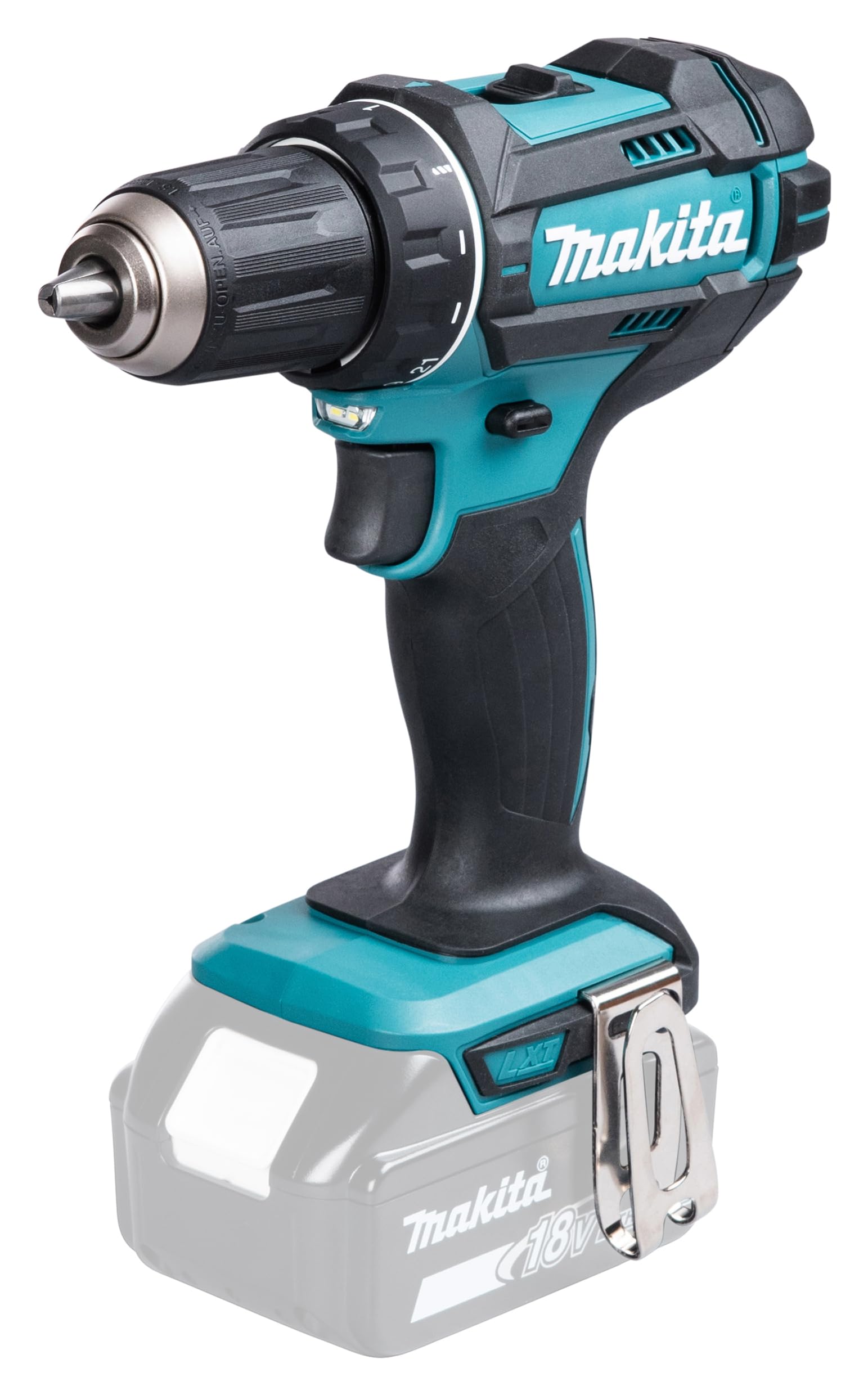 Makita DDF482Z 18V Cordless Drill (No Battery, No Charger) - Black - Blue