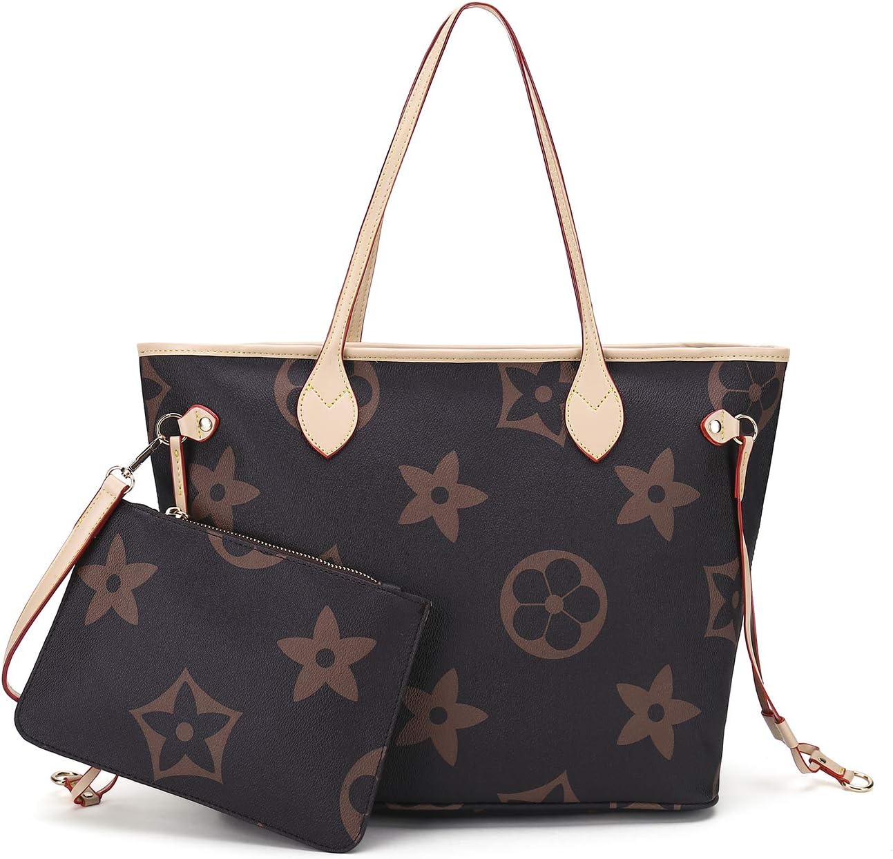 Satchel Purses and Handbags for Women Shoulder Tote Bags Wallets Leather