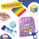 V B 2022 Upgraded 30 Pcs Fidget Toys Pack Sensory Autism ADHD Multicolor view 6