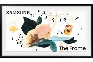 SAMSUNG 32-inch Class FRAME QLED LS03 Series - FHD Dual LED Quantum HDR Smart TV with Alexa Built-in (QN32LS03TBFXZA, 2020 Model)