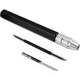 3PCS/Set Scraper Deburring Tool Adjustable Trimming Blade Triangular Trimmer Pencil Steel Cutter Reamer For Fabrication Reaming Removal Plastic Metal Aluminum Pipe Resin 3D Printing Printer Kit Crafts