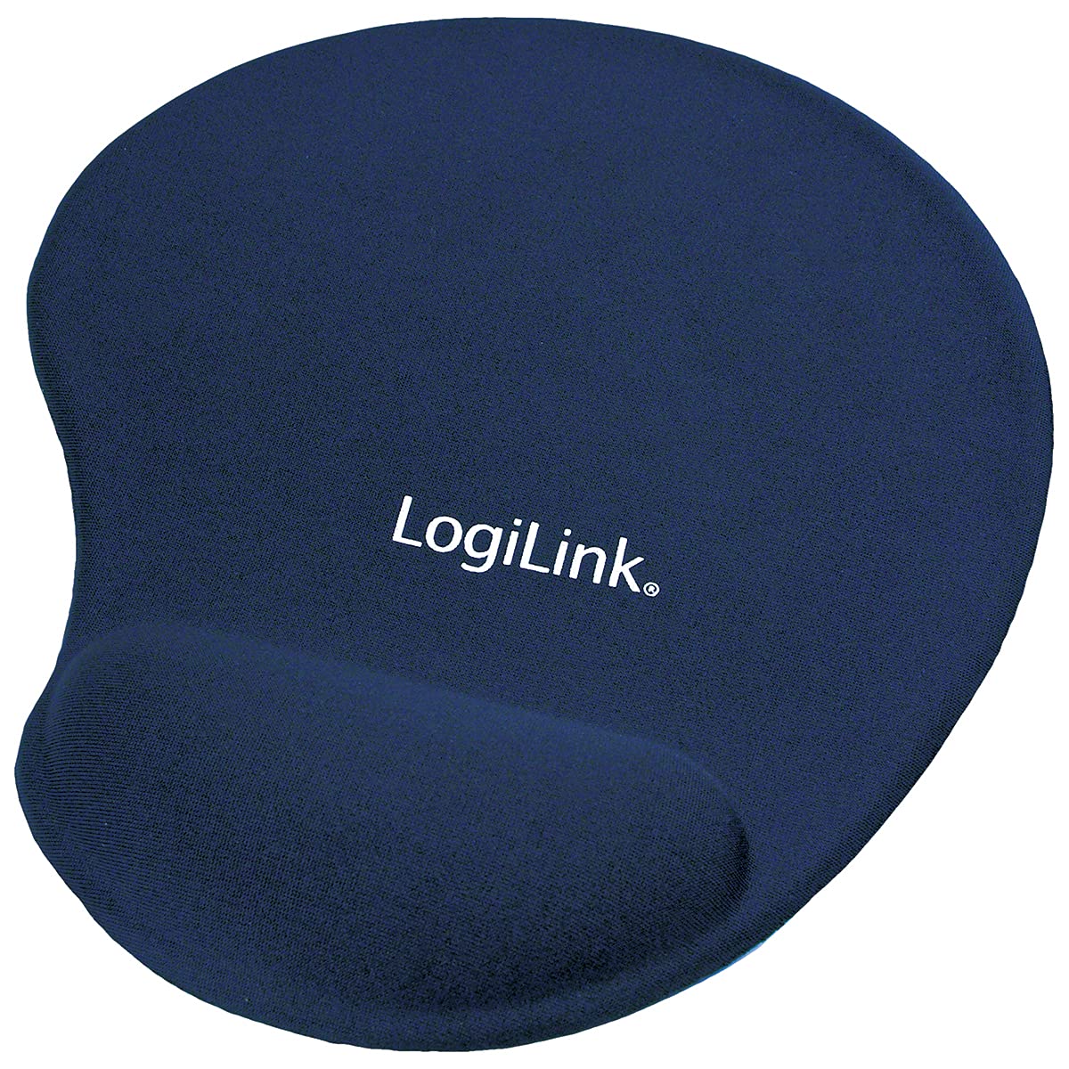 LogiLink Mouse Pad with Gel Wrist Rest - Blue