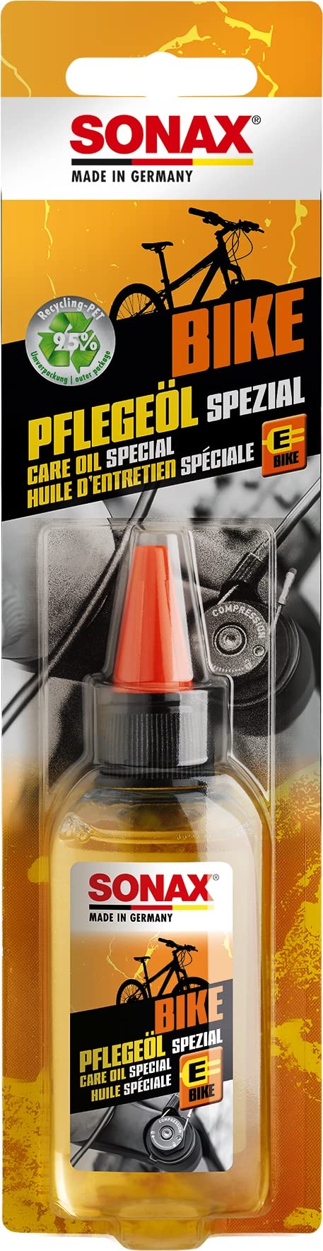 SONAX Bike Car Oil Special (50 ml) Maintenance oil based on natural oil for moving components such as gearstick joints etc. | Item-No. 08575410