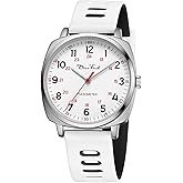 Diaofendi Waterproof Nurse Watch for Medical Professionals,Women Men, 24 Hour with Second Hand, Military Time Easy to Read Dial