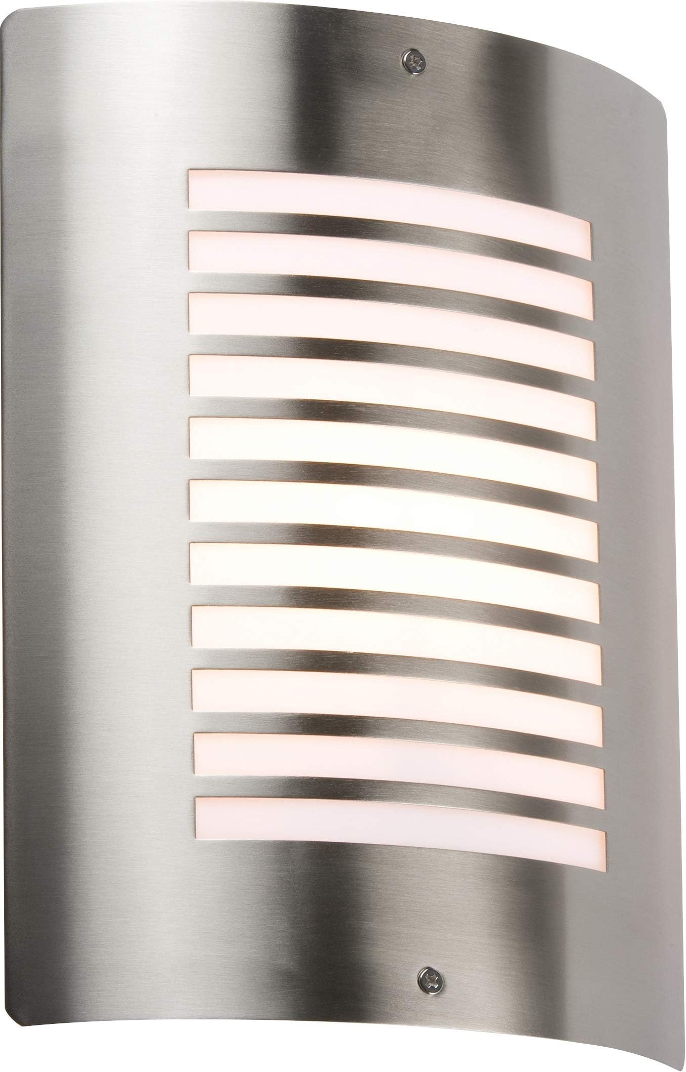 Knightsbridge Wall Light, Stainless Steel