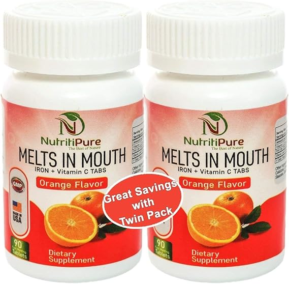 Lemon-Lime Iron Chewables - Gentle 18mg Iron Supplement For Adults & Kids