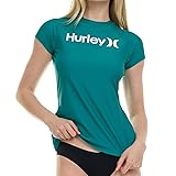 Hurley Rash Guard for Women, Short Sleeve Swim