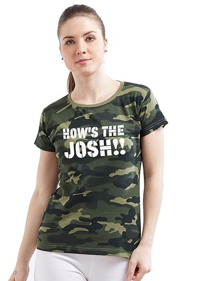 army print tshirt