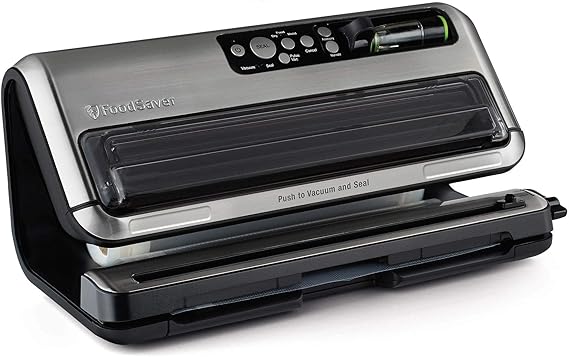 FoodSaver FM5480 2-in-1 Food Preservation System, Black/Silver by