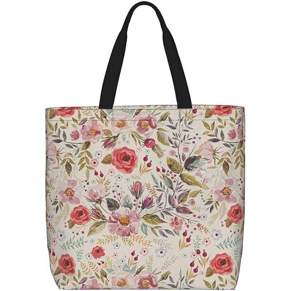 【関税込み】TROMPE L'OEIL PRINT ON' SHOPPING BAG Amazon.com: YHBLYKXP flower leaf print Shoulder Handbag