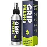MIGHTY HALO Grip Spray &ndash; 2-in-1 Golf Club Cleaner &amp; Restorer for Basketball Shoe Soles, Soccer Gloves, Baseball Bats, Tennis &amp; Pickleball &ndash; 5oz