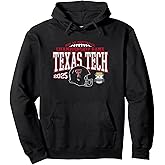 Texas Tech Red Raiders Big 12 Championship 2025 Football Pullover Hoodie