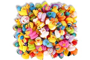 Audaisyly Rubber Ducks Bath Toy for Kids, Assortment Duckies for Jeep Ducking Pool Floater Ducky Bathtub Beach Toys, Party Favors Birthday