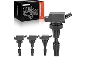 A-Premium Engine Ignition Coil Pack Compatible with Hyundai & Kia Vehicles - L4 1.6L - Elantra 2017-2019, Sonata 2015-2019, T
