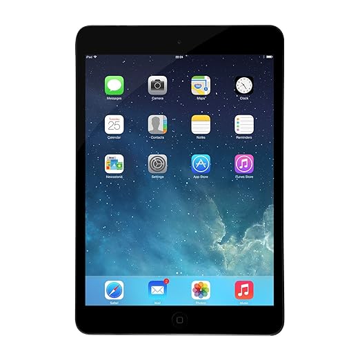 Apple iPad Mini, 7,9' Display mit Wi-Fi, 16 GB, 2012, Schwarz & Graphit (Generalüberholt)