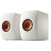 KEF LS50 Wireless II Active HiFi Speakers, Mineral White | Active Wireless Hi-Fi Speakers | Spotify Connect, AirPlay 2, Chromecast | HDMI eARC | High-Resolution Audio