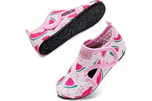 WateLves Kids Water Shoes Toddler Barefoot Swim Beach Shoes Girls Boys Breathable Quick Dry Aqua Socks