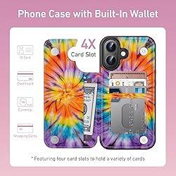 Goodon for iPhone 16 Plus Case Wallet - Flip Folio