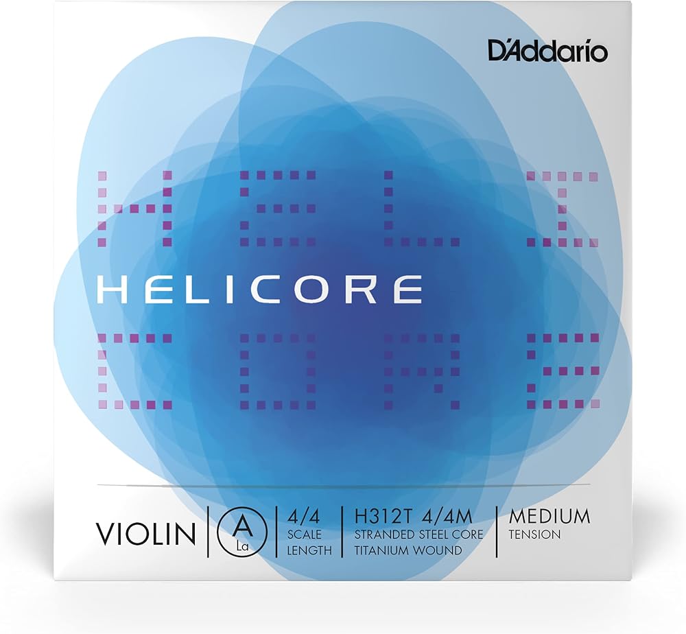 D'Addario Helicore 4/4 Violin A String Titanium Wound Medium Tension H312T