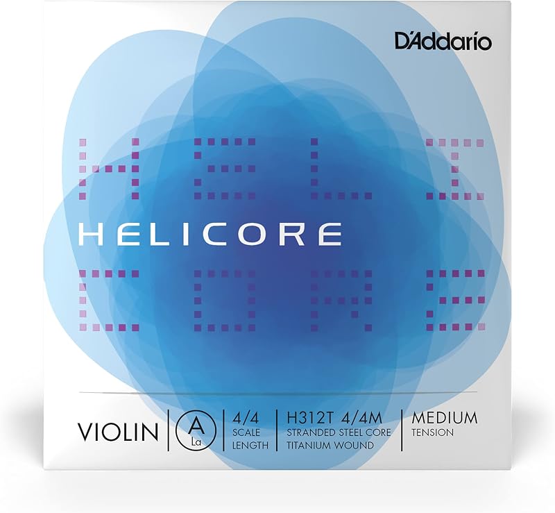 D'Addario Helicore 4/4 Violin A String Titanium Wound Medium Tension H312T