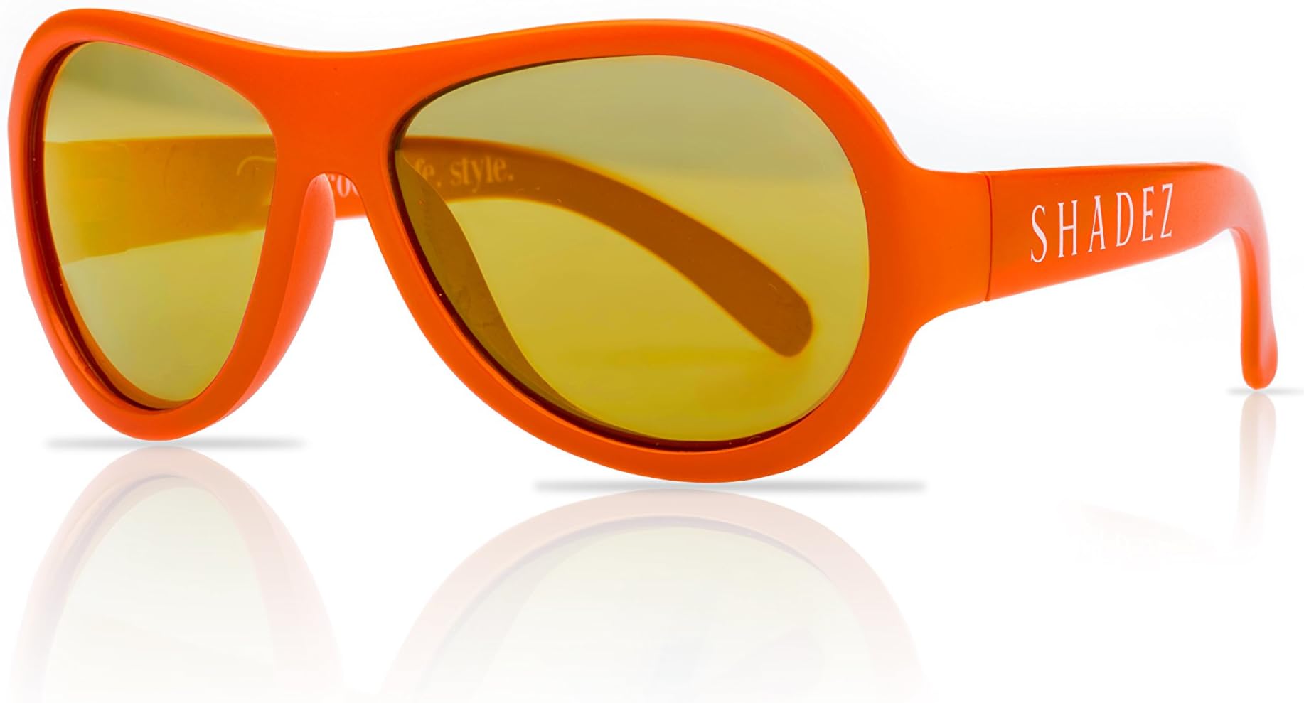 SHADEZ Kids Flex Frame Aviator Sunglasses 100% UV Protection for Baby, Children and Teens