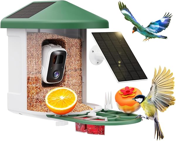 HARYMOR Smart Bird Feeder with Camera
