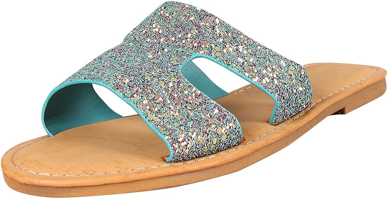 bamboo slide sandals