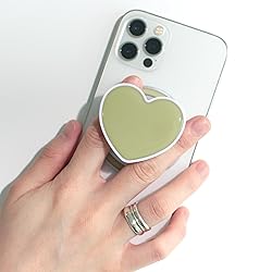 On The Grip Magnetic Cute Solid Macaron Color Heart