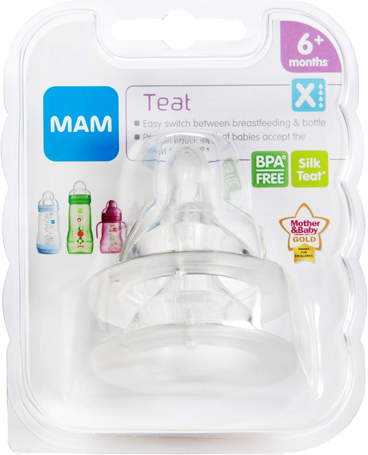 mam teats for thickened formula