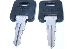 RV Motorhome Trailer Keys Cut to Lock/Key Number from HF326 T0 HF351 Working Keys Travel Trailer Motor Home Toy Hauler ILCO Keys (HF348)