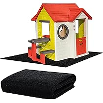 House Of Noa XGKHOM Outdoor Playhouse Mat, 59x79 Inches Extra