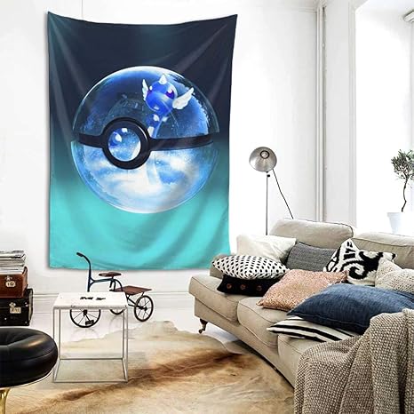 Amazon Co Jp ヴィンテージ風 ポケモン タペストリー 壁掛け おしゃれ 壁飾り インテリア ウォールアート 多機能 布ポスター 部屋飾り お店 雑貨 壁 窓の装飾 カーテン 個性ギフト 3ｘ152cm ホーム キッチン