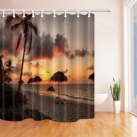 Download Rideaux de plage pour salle de bain For Free