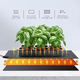 Luxbird 4 Pack Seedling Heat Mats 10" x 20.75" Waterproof 21W view 4